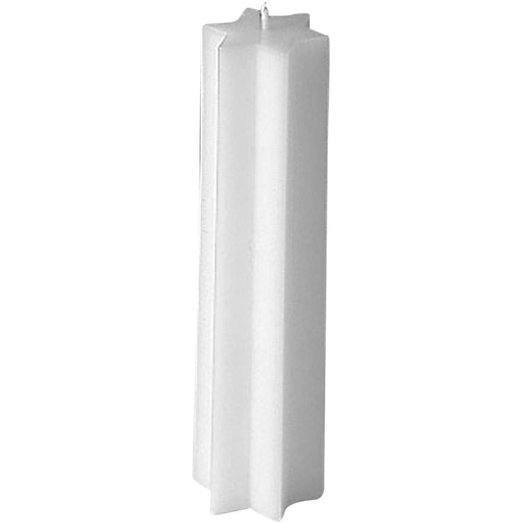 Kerzengießform, Sechsstrahliger Stern, Größe 220x55 mm, 1 Stk [HOB-79232]