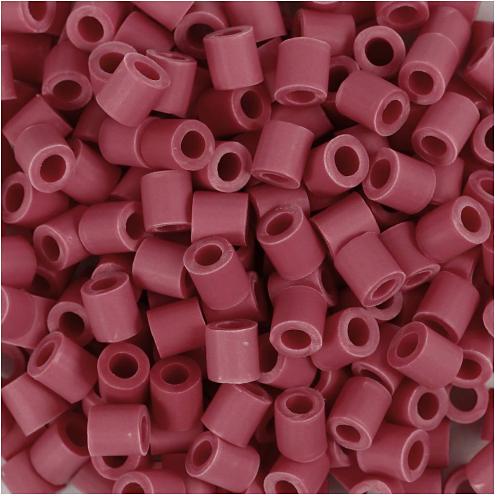 NABBI BioBeads, Größe 5x5 mm, Lochgröße 2.5 mm, medium, Rot, 1000 Stk/ 1 Pck [HOB-9067770]