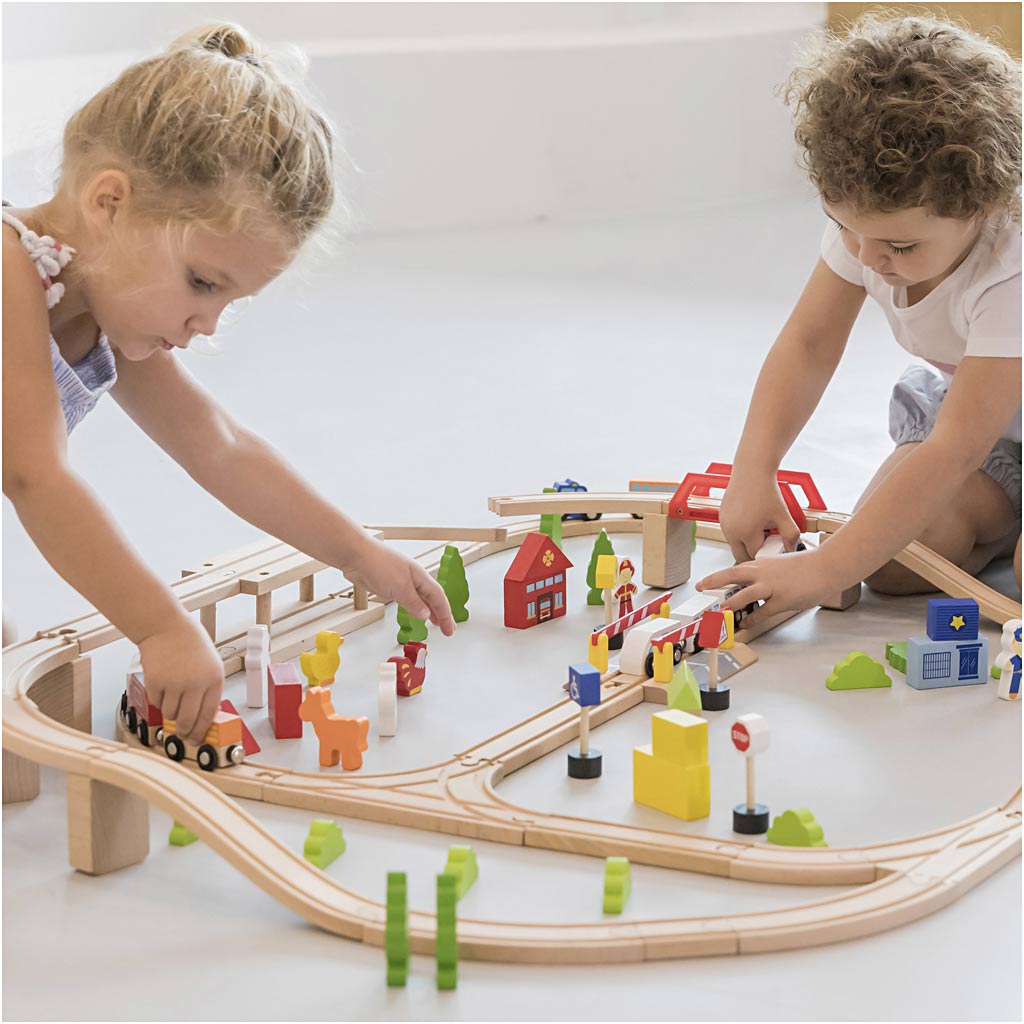 VIGA Autobahn und Stadt, 90 Teile/ 1 Set [HOB-907741]