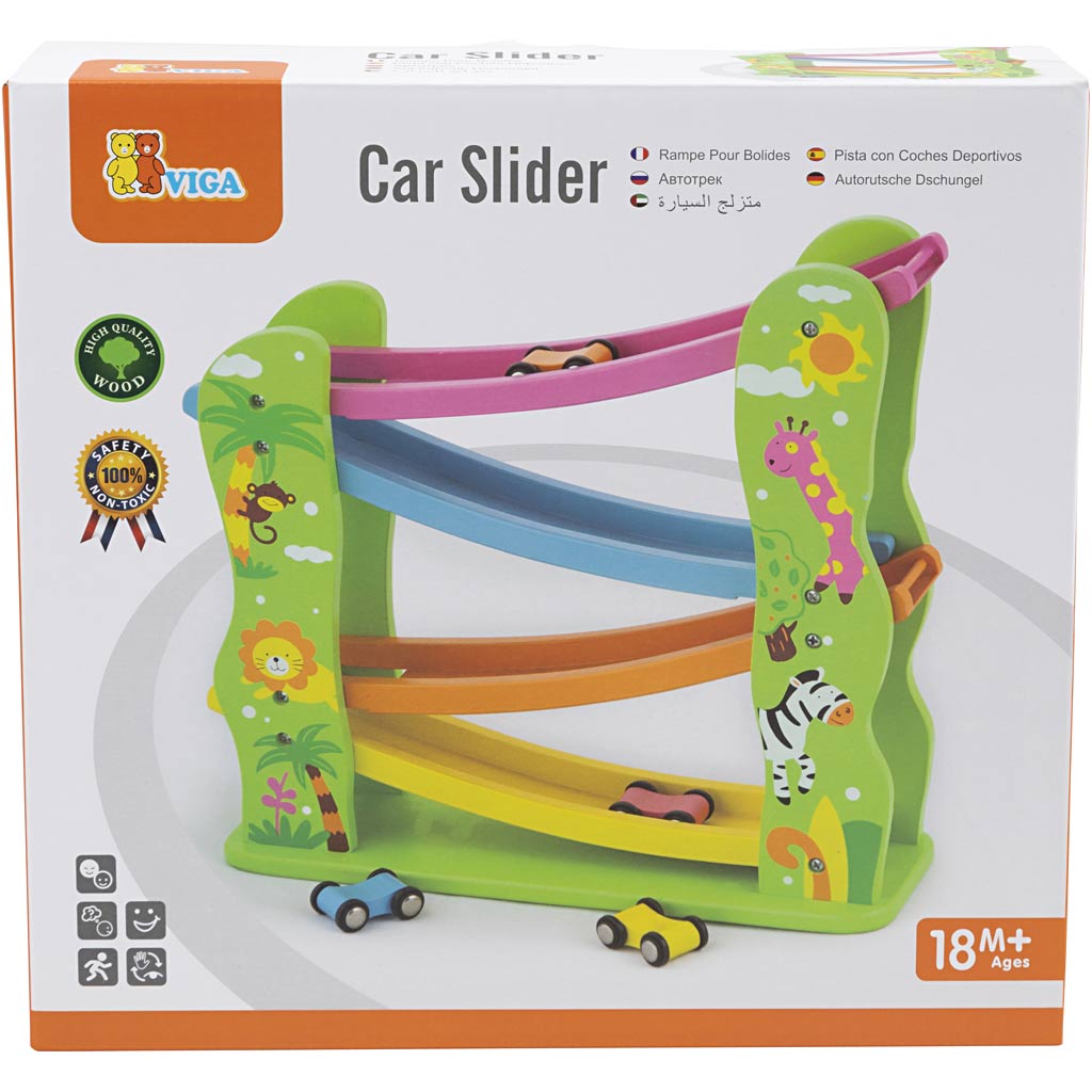 VIGA Straße für Spielzeugautos, Größe 37x35x10 cm, 1 Stk [HOB-907758]