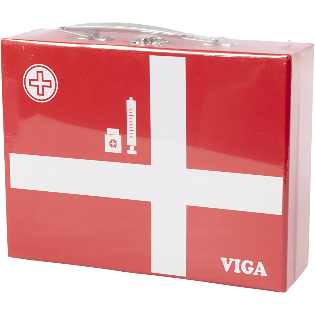 VIGA Arztkoffer aus Holz, 11 Teile/ 1 Set [HOB-908492]