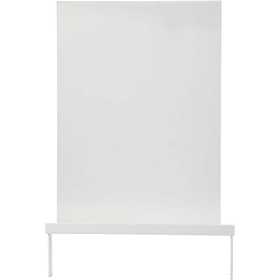 Schildhalter mit Basis, H 300 mm, B 254 mm, 1 Set [HOB-93255]