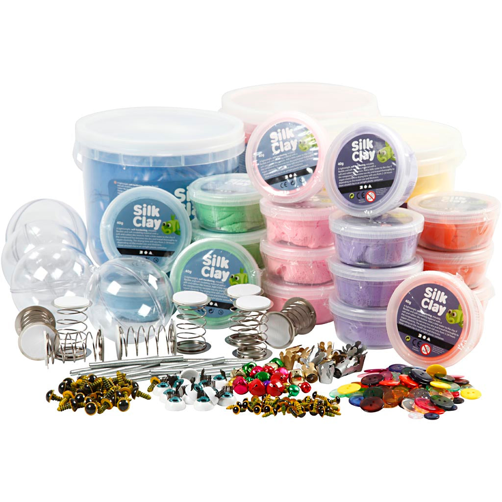 Funny Friends, Schulmaterial, Sortierte Farben, 1 Set [HOB-97250]