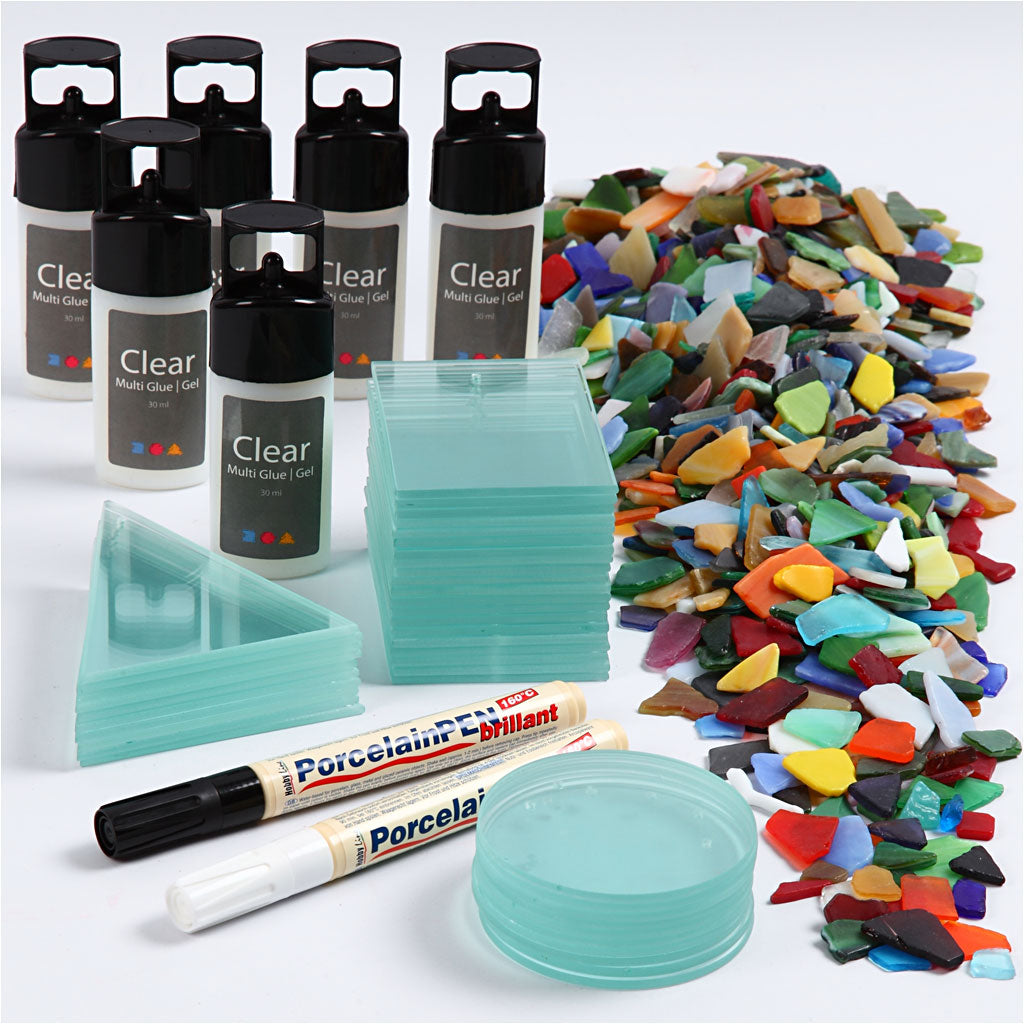 Mosaik-Anhänger, 40 Stck., 1 Set [HOB-97417]