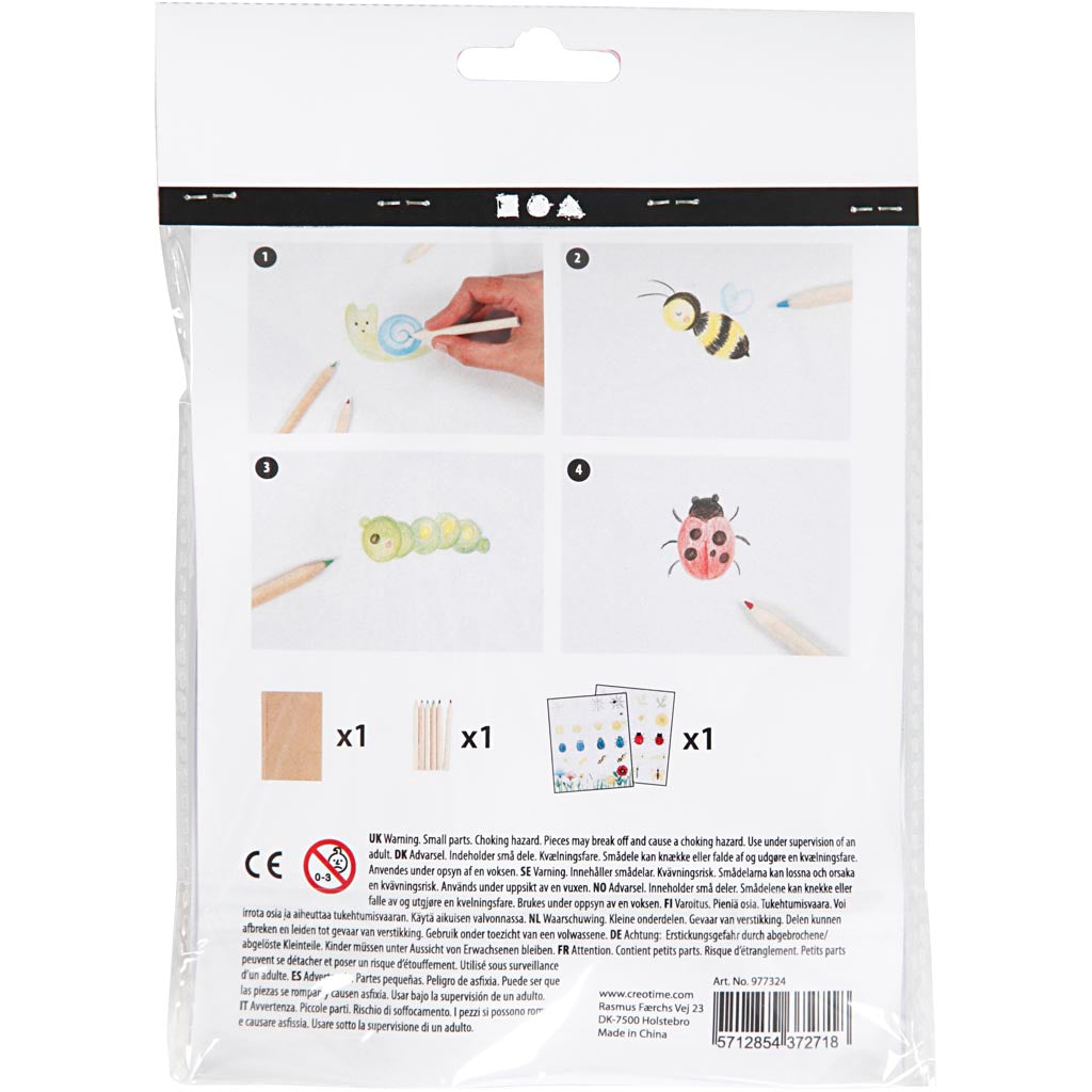 Mini Kreativ Set, Insekten, 1 Pck [HOB-977324]