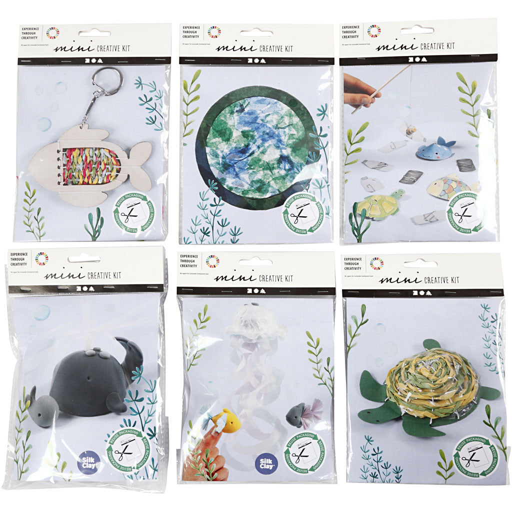 Mini Kreativ Set, 6 Set/ 1 Pck [HOB-977366]