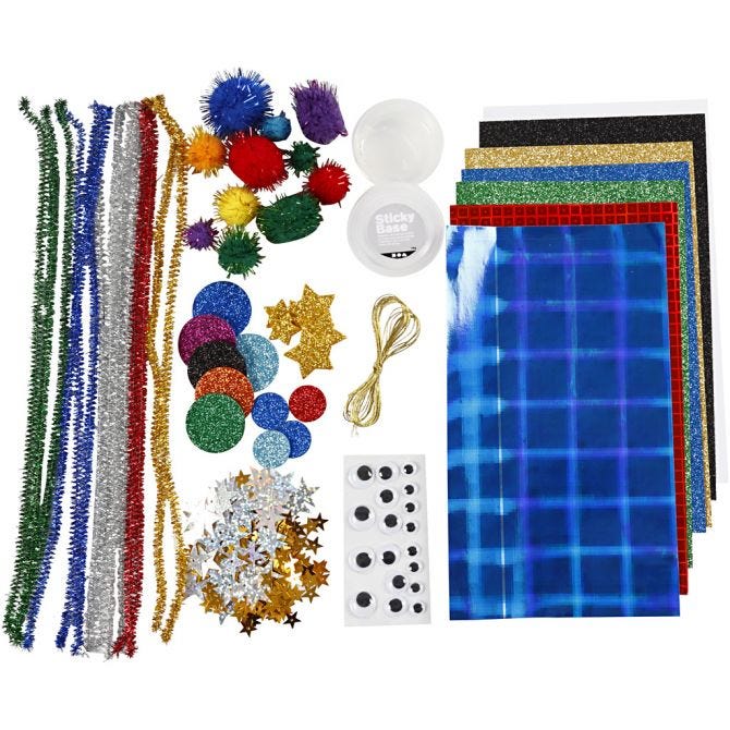 Bastel-Mix, Weltraum, 1 Pck [HOB-977440]