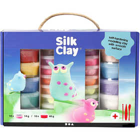 Silk Clay® Set, Sortierte Farben, 1 Set [HOB-98110]