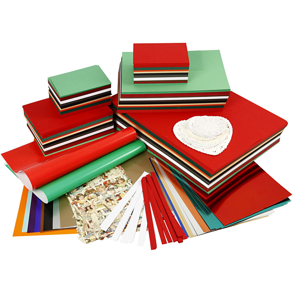 Riesen-Weihnachtsbastel-Paket, Sortierte Farben, 1 Set [HOB-99205]