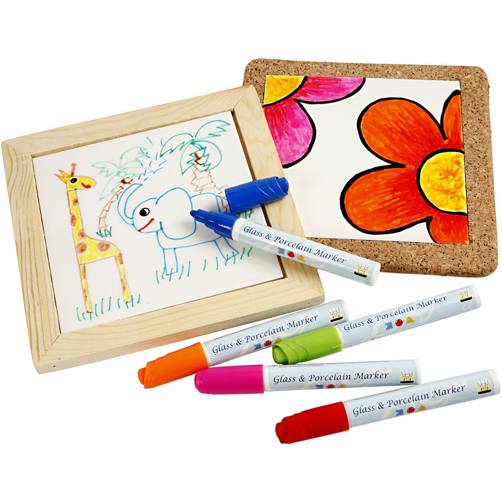 Gruppen-Kreativset Untersetzer, Standard-Farben, Zusätzliche Farben, 30 Stck., 1 Set [HOB-99416]