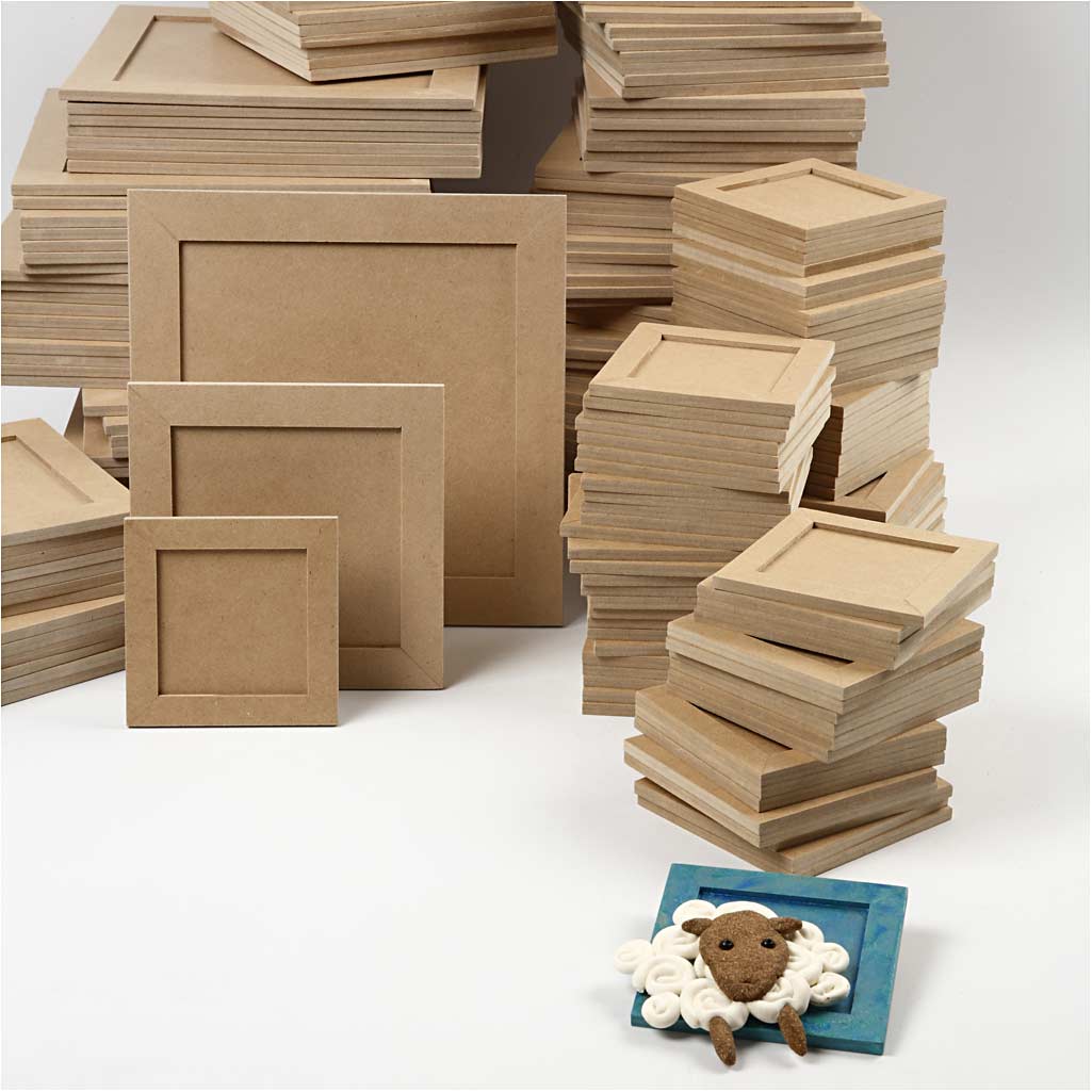 Collage-Rahmen, Größe 10x10 + 15x15 + 22x22 cm, 200 Stk/ 1 Pck [HOB-99441]