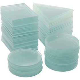 Glasplatten, Dicke 3 mm, 3x30 Stk/ 1 Pck [HOB-99805]