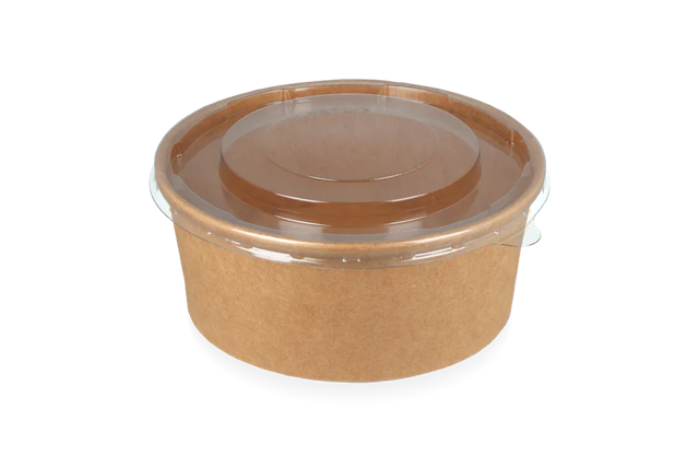 Deckelsalat Poke Schale 500ml-750ml-1000ml Ø14,8cm transparent stapelbar (300 Stück) [TK-9987011]