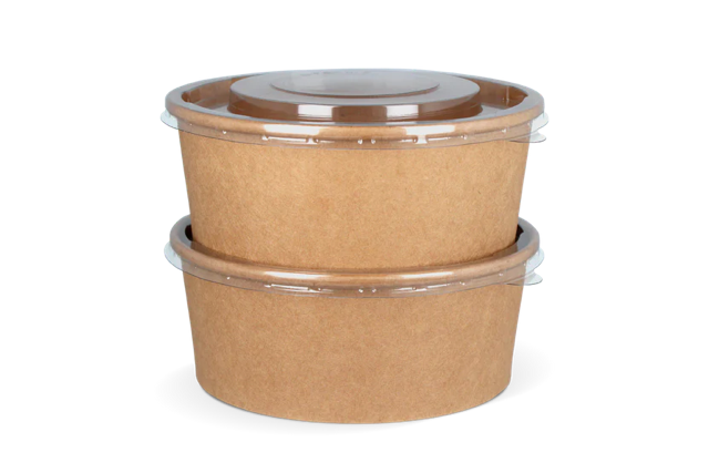 Deckelsalat Poke Schale 500ml-750ml-1000ml Ø14,8cm transparent stapelbar (300 Stück) [TK-9987011]