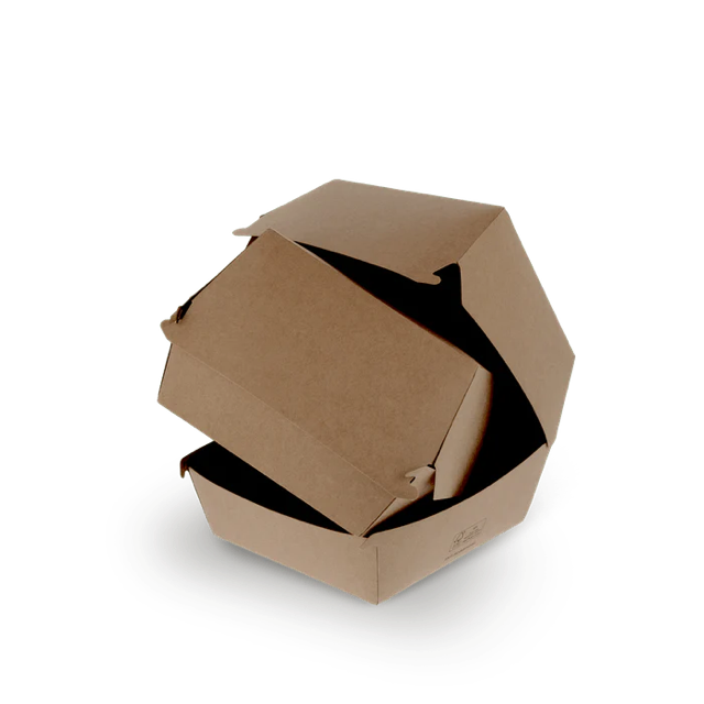 Hamburgerbox kraft 12x10x12 cm FSC®Mix (600 Stück) [TK-9987219]