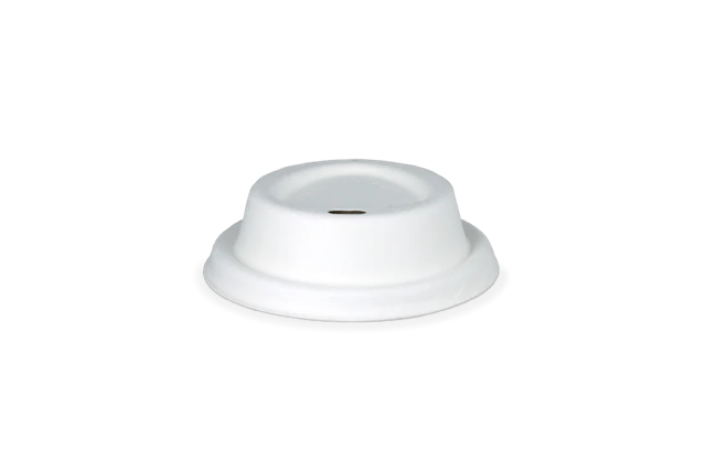 Coffee Cup Lids Sugarcane Ø8 cm (1.000 pcs)