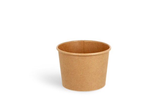 Soup cup Carton 240ml Ø9 cm 8oz kraft (500 pcs)