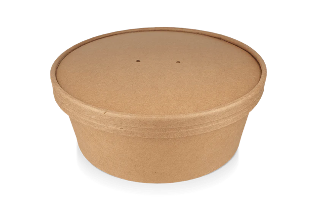 Deckelsalat Poke Schale 900-1300ml Ø18,4cm kraft (150 Stück) [TK-9987597]