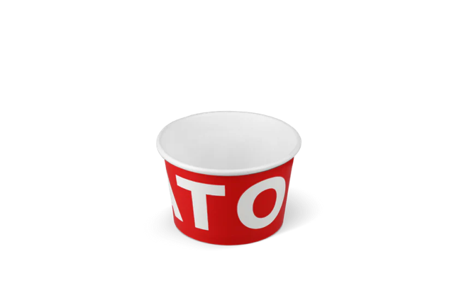 Eiscremebecher Karton 120ml Ø7,8cm 4oz GELATO (1.000 Stück) [TK-9987600]