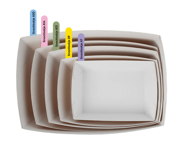 Pommesschalen A9 kraft/weiß (400 Stück) [TK-9987892]