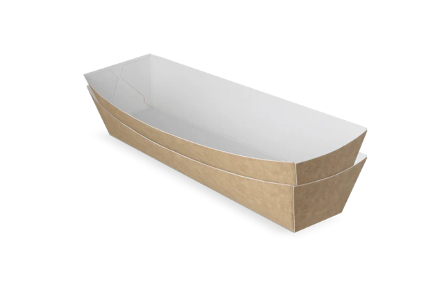 Würstchenschalen A16 kraft/weiß (400 Stück) [TK-9987895]