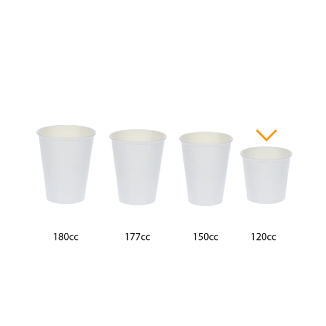 Kaffeetasse Karton 120cc 4oz Ø6,3cm gestreift (1.000 Stück) [TK-9987933]