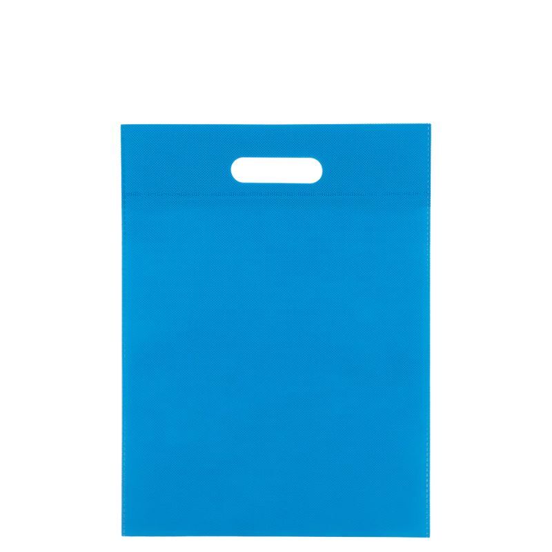Budget-Non-Woven-Taschen mit Griff 30x40 cm Blau (400 Stück) [FP-DNW029]