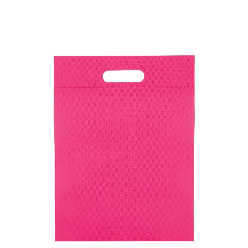 Budget-Non-Woven-Taschen mit Griff 30x40 cm Rosa (400 Stück) [FP-DNW031]