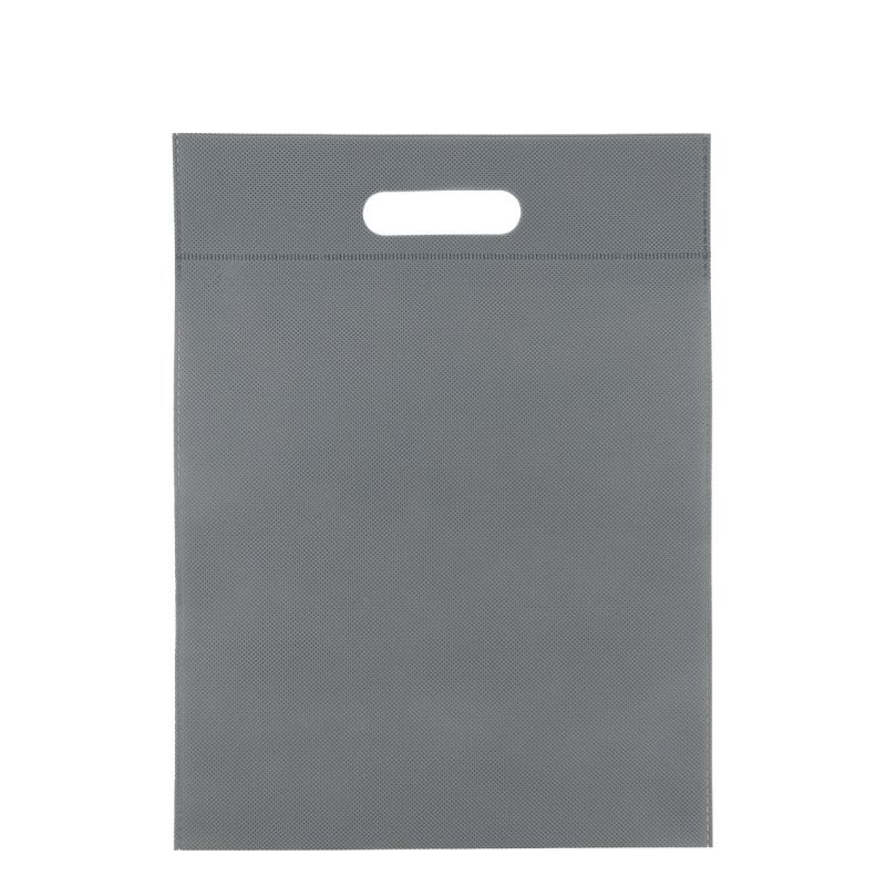 Budget-Non-Woven-Taschen mit Griff 30x40 cm Hellgrau (400 Stück) [FP-DNW033]