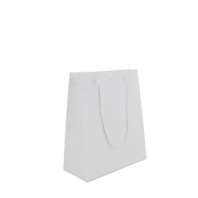 Luxuriöse Kunststofftaschen mit Druckknopf 20+10x25 cm Halbtransparent (200 Stück) [FP-DQC003]