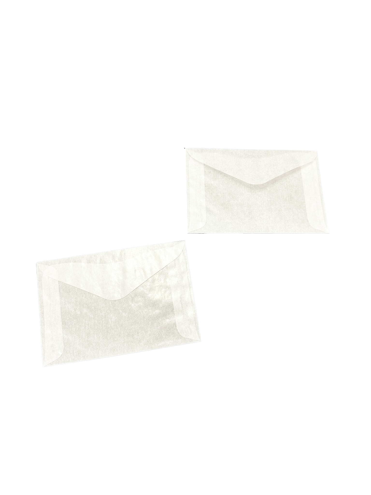 Pergamentpapier Umschläge 12.5x8.5cm (100 Stück) [G18]