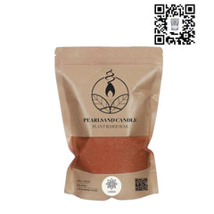 Pearlsand-Duftkerze 400 g Amber (6 Stück) [IFS-32919]