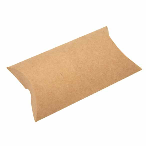Kissenschachteln Kraft 7.6x2.5x12.7cm (25 Stück) [KPB76]