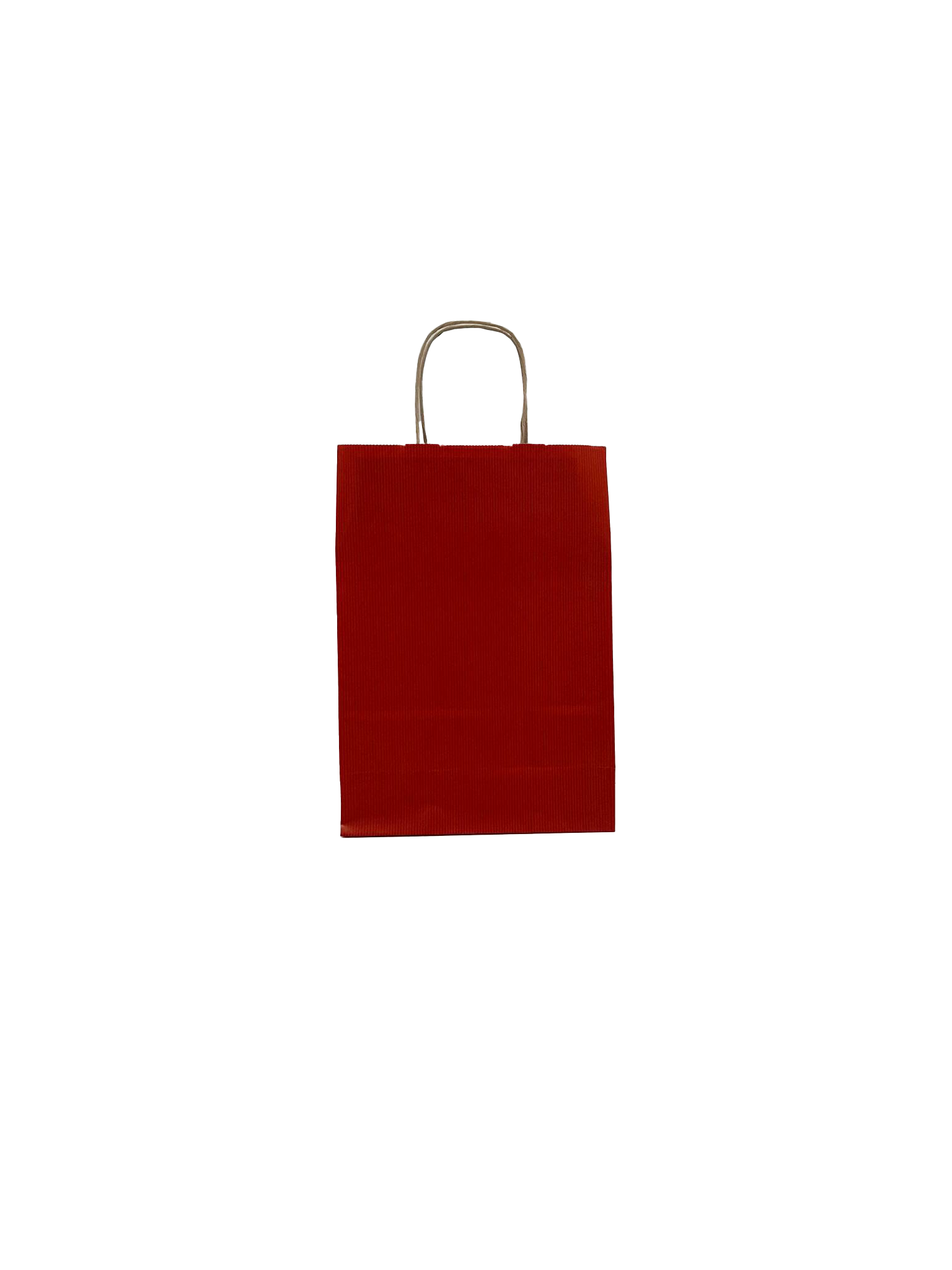 Papiertragetaschen Dunkelrot 22x10x31cm Kraft 90g/m² (50 Stück) [PAM2231DKR]