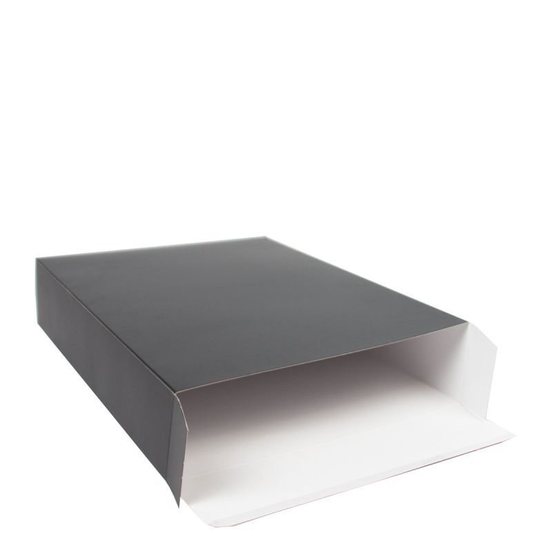 Luxuriöse Hemdenboxen 26x37x7 cm Schwarz (50 Stück) [FP-VPO001]