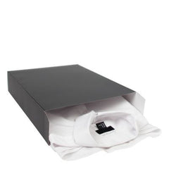 Luxuriöse Hemdenboxen 26x37x7 cm Schwarz (50 Stück) [FP-VPO001]