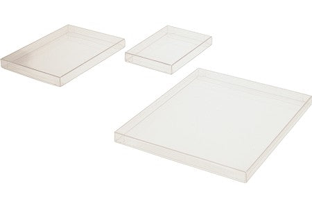 Klarsichtschachteln 20.6x1.6x25.7cm Transparent (25 Stück) [FPB64]