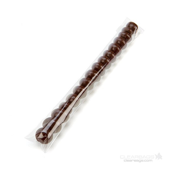 Klappenbeutel 2.5x20.3cm Hochtransparent (100 Stück) [B1X8]