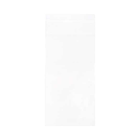 Klappenbeutel 8.1x15.4cm Hochtransparent (100 Stück) [B3X6S]