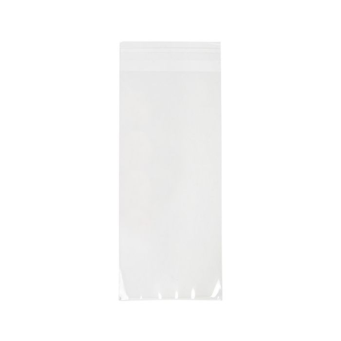 Klappenbeutel 11x24,4 cm Hochtransparent (100 Stück) [B49M]