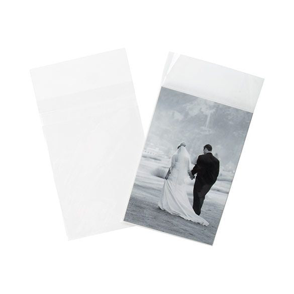 Klappenbeutel 10,8x15.6cm Hochtransparent (100 Stück) [B4X6PC]