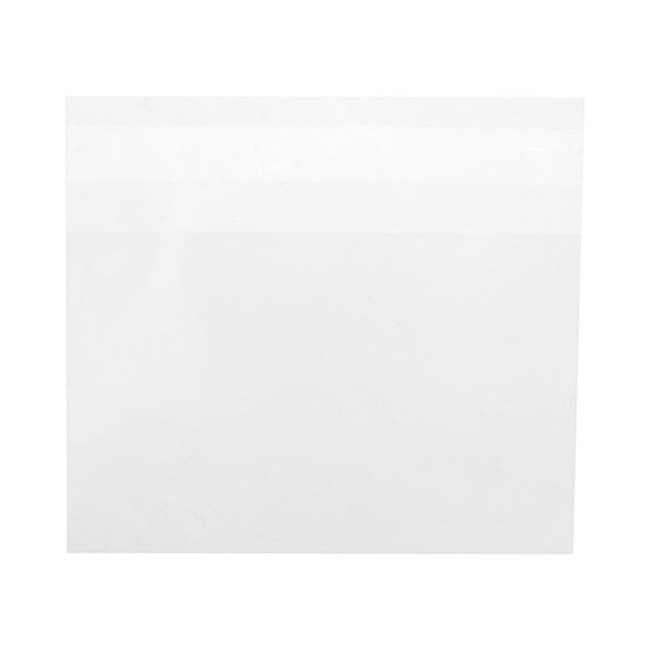 Klappenbeutel 13.1x8.5cm Hochtransparent (100 Stück) [B53]