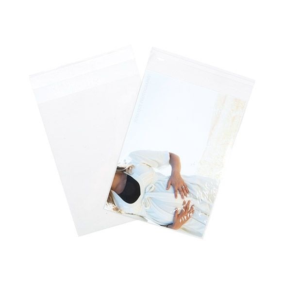 Klappenbeutel 13.1x17.2cm Hochtransparent (100 Stück) [B6B2]