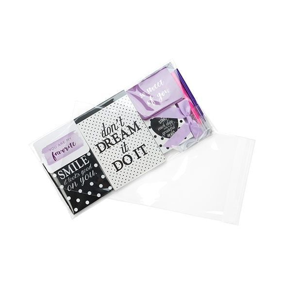 Klappenbeutel 18.9x36.2cm Hochtransparent (100 Stück) [B714]