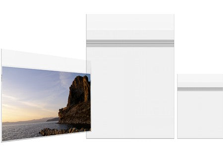 Klappenbeutel 30.5x42.1cm Hochtransparent (100 Stück) [BA3PC]