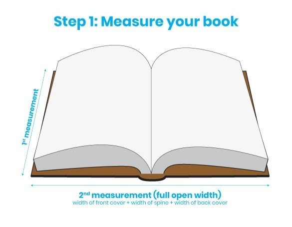 Buchumschlag-Folien 28.9x55.2cm (25 Stück) [BC113E]