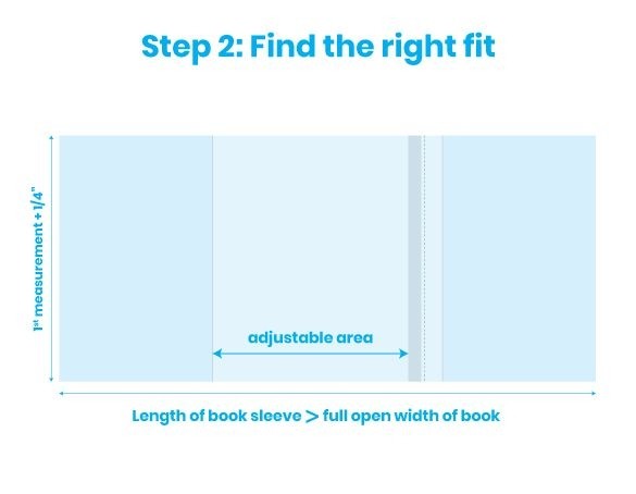 Buchumschlag-Folien 22.9x39.4cm (25 Stück) [BC9]