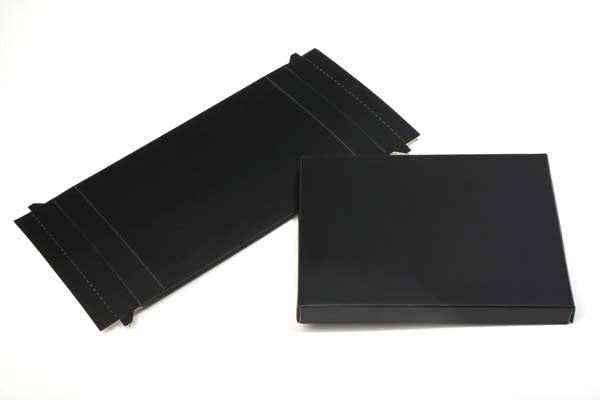 Pappschachteln Mattschwarz 12,4x2,5x17,1cm (25 Stück) [BK16]