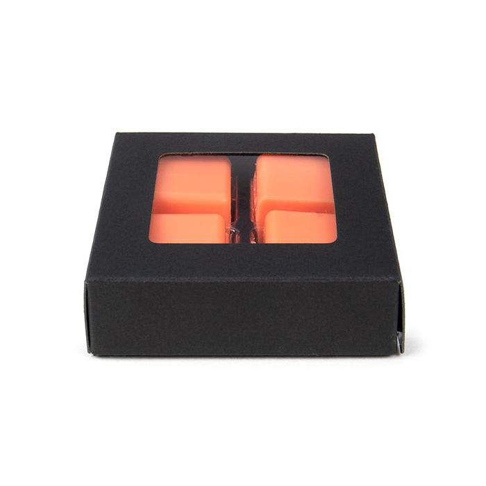 Black Kraft Artisan Candy Box Set, Square Insert 7x2.1x6.8 cm (25 pieces) [CNDY276B]