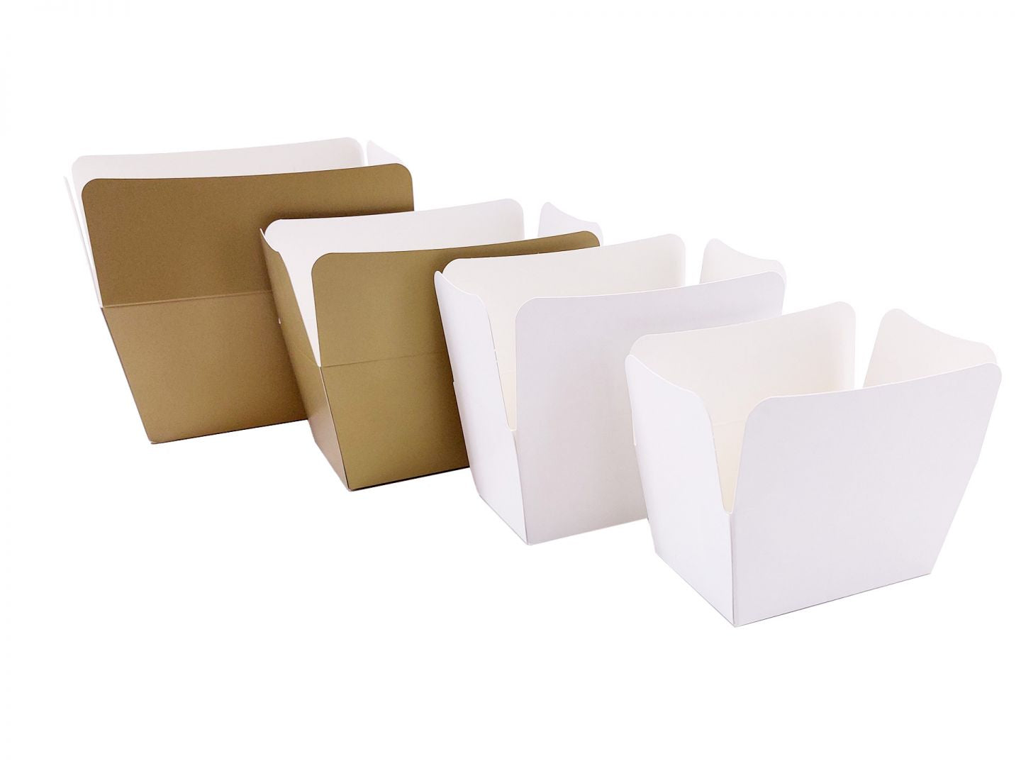 Bonbonschachtel weiß 7x6x12,5cm 375 Gramm (75 Stück) [DV-3368]